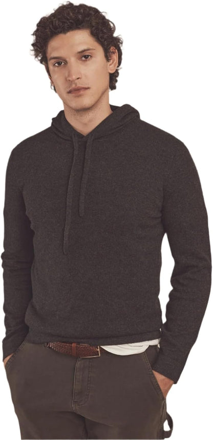 Men's Cashmere Hoodie – Soft Textured