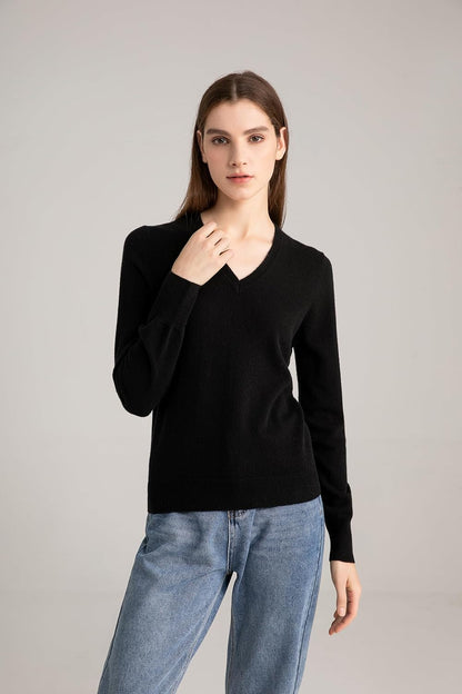 Cashmere Pullover Sweater – Classic Soft Knit