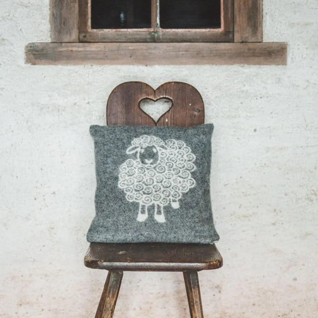 Merino Pillow Cover – Clean, Double-Sided