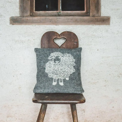 Merino Pillow Cover – Clean, Double-Sided