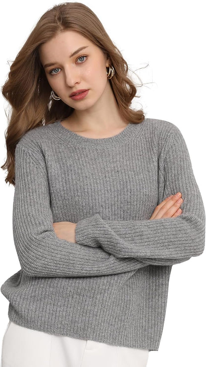 Cashmere Sweater – Ribbed
