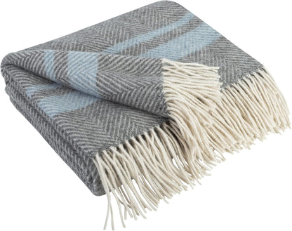 Merino Throw Blanket - Gradient Square