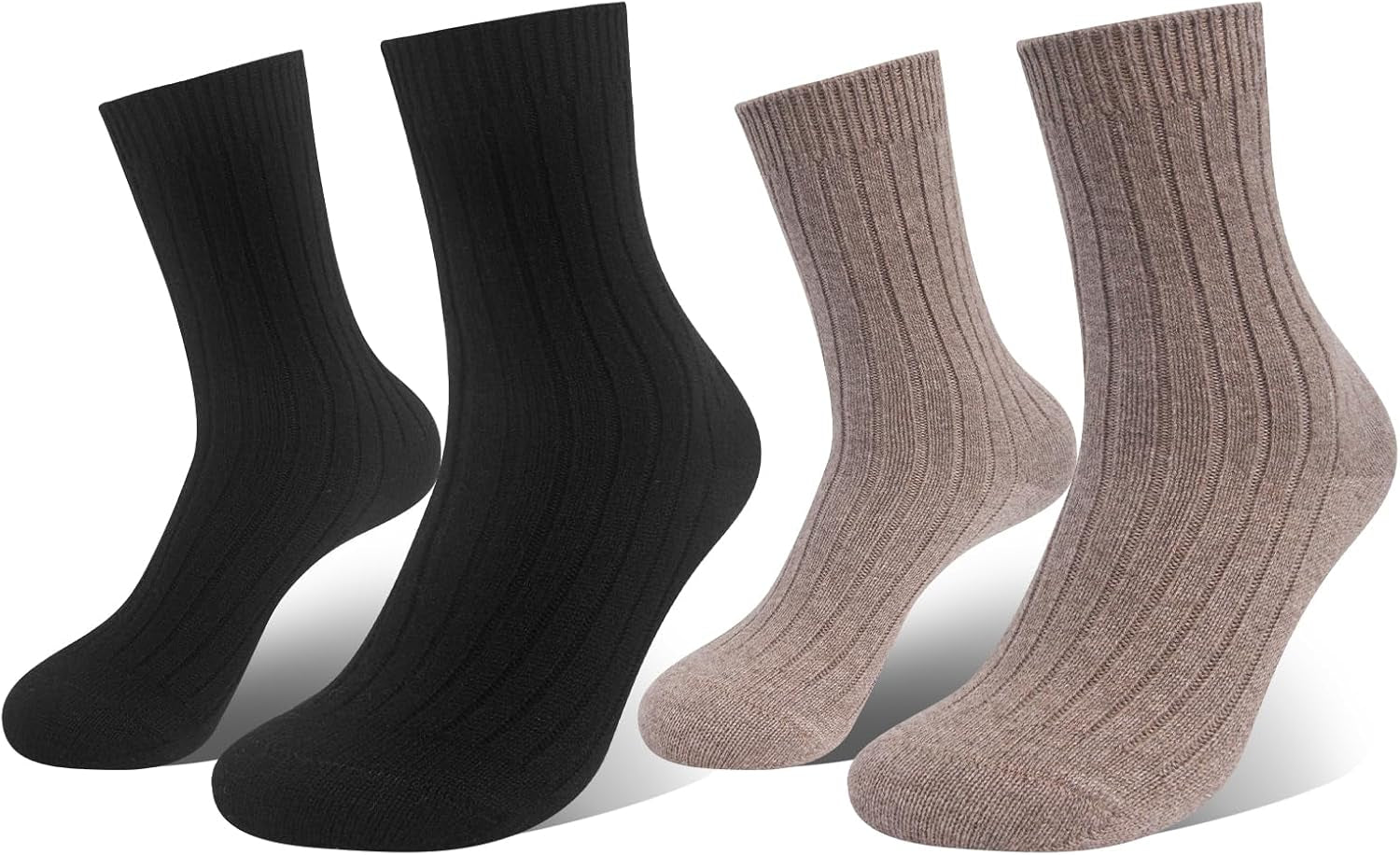 Cashmere Socks – Charcoal Elegance