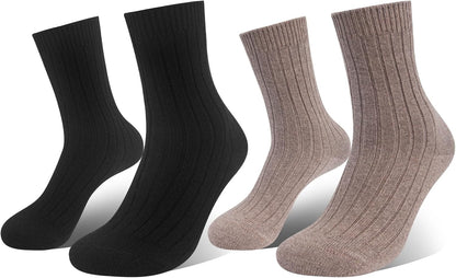 Cashmere Socks – Charcoal Elegance