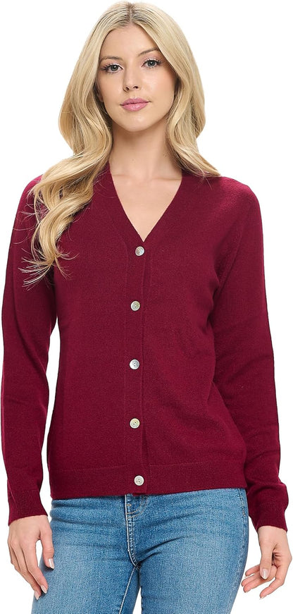 Women's Cashmere Jacket – Front Drape Open