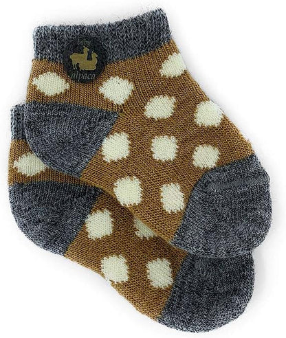 Children's Alpaca Socks – Blueprint Design