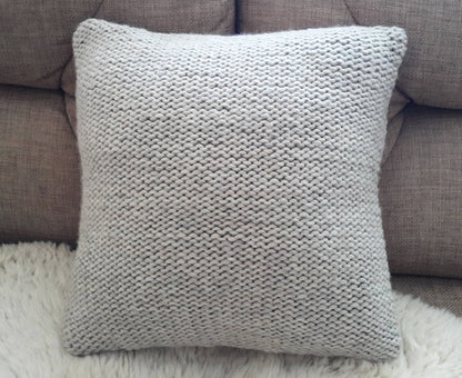 Merino Knit Cushion – Square Roving Yarn