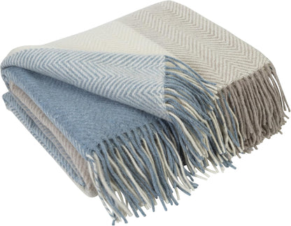 Merino Throw Blanket - Gradient Square