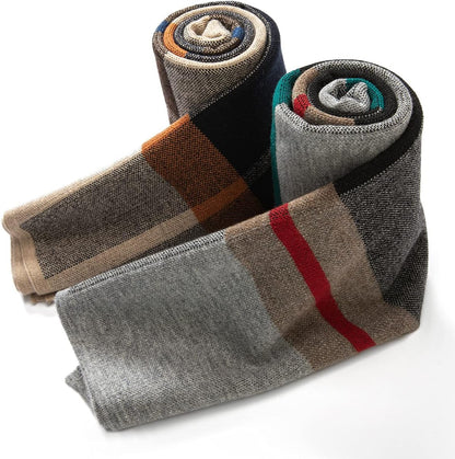 Merino Knitted Scarf – Classic & Comfortable