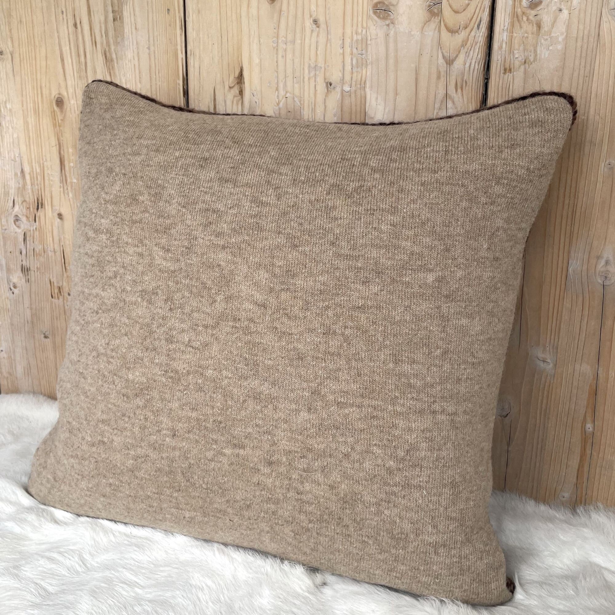 Alpaca Pillow Cover – Handmade & Elegant