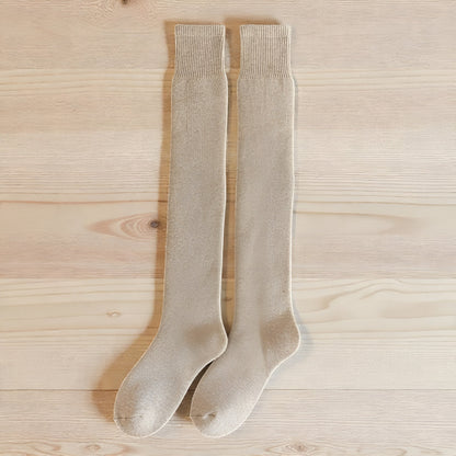 Cashmere Knee - High Socks Plush Fleece Warmth with Elegant, All - Day Comfort - Alpaca House