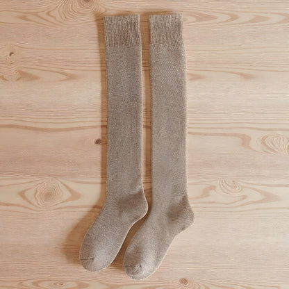 Cashmere Knee - High Socks Plush Fleece Warmth with Elegant, All - Day Comfort - Alpaca House