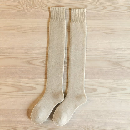 Cashmere Knee - High Socks Plush Fleece Warmth with Elegant, All - Day Comfort - Alpaca House
