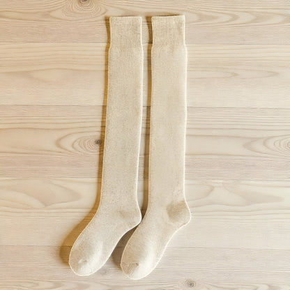 Cashmere Knee - High Socks Plush Fleece Warmth with Elegant, All - Day Comfort - Alpaca House