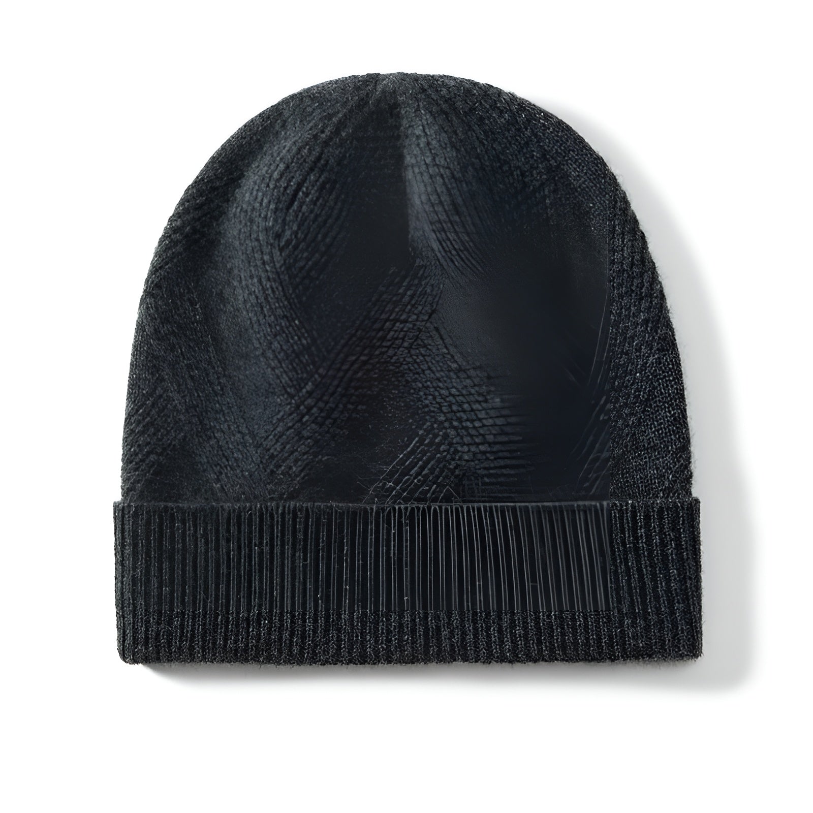 Cashmere Knitted Winter Hat Thickened Soft Warmth with Twisted - Flower Elegance - Alpaca House