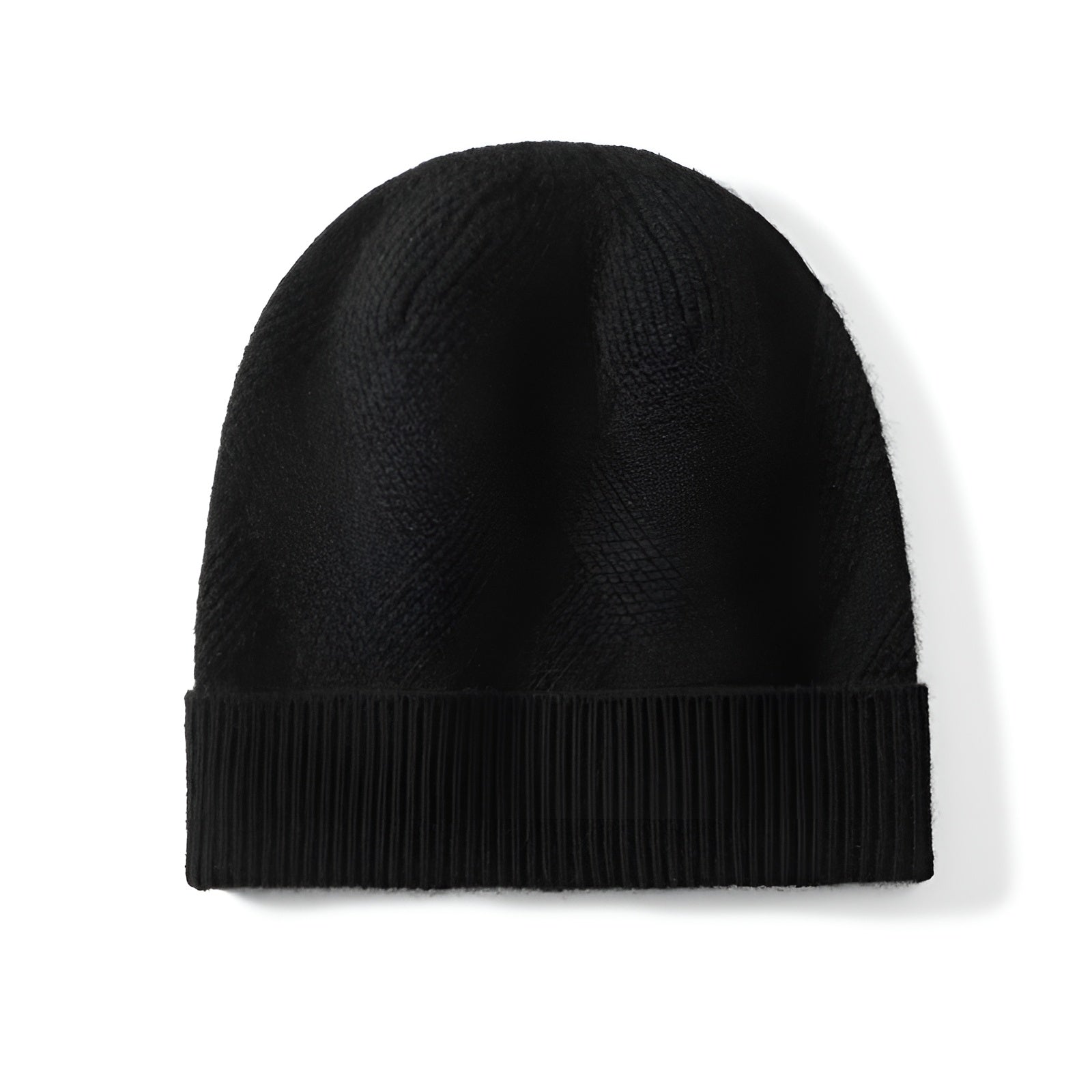 Cashmere Knitted Winter Hat Thickened Soft Warmth with Twisted - Flower Elegance - Alpaca House