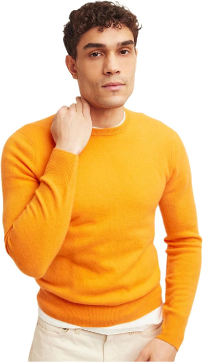 Men's Cashmere Sweater – Relaxed Style