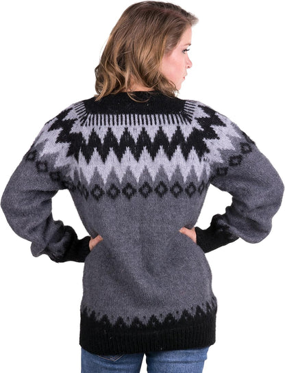 Alpaca Cardigan Sweater for Women