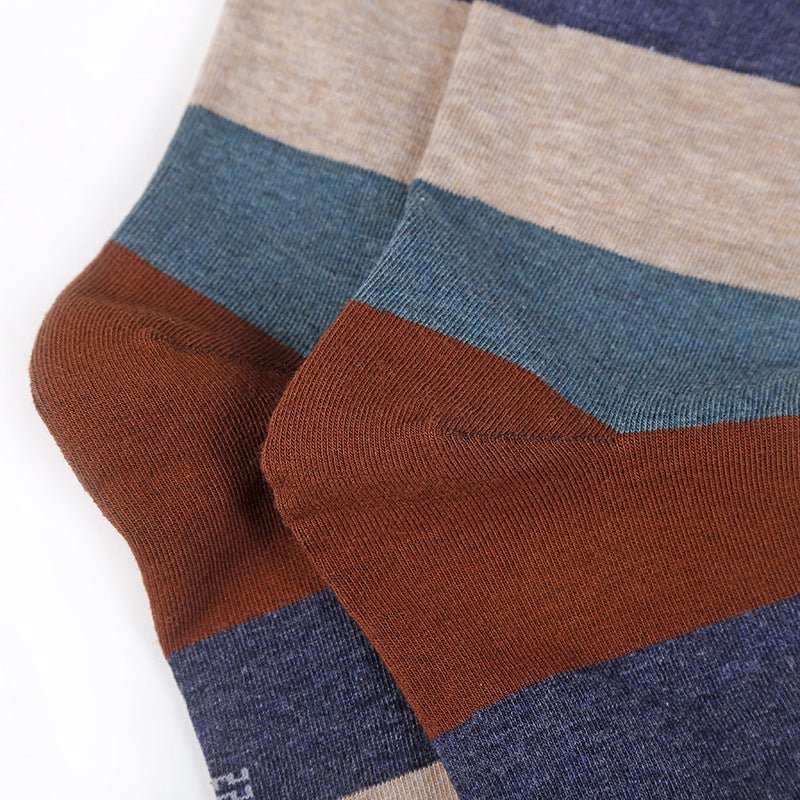 Cotton Colored Fashionable Casual Socks For Men - Alpaca House
