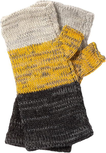 Alpaca Fingerless Gloves – Handmade