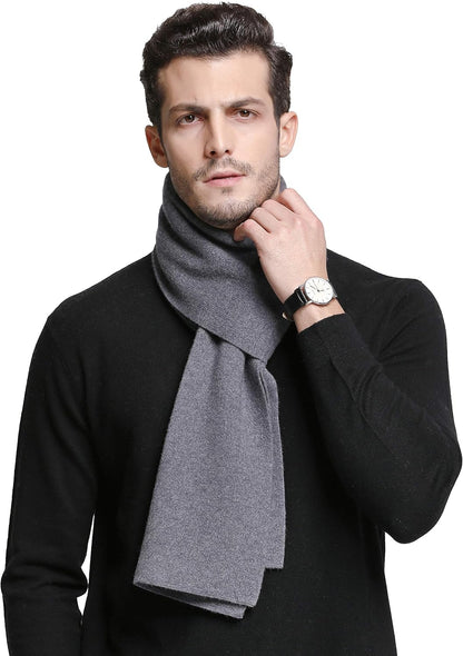 Merino Knitted Scarf – Elegant & Soft