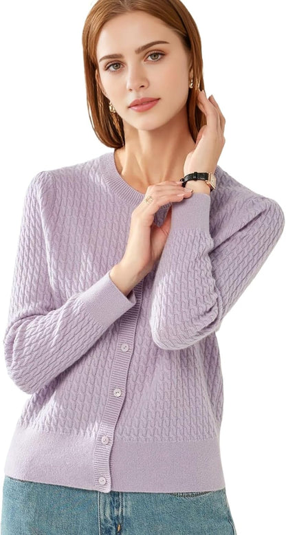 Cashmere Knit Jacket – Oversized