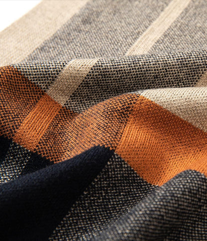 Merino Knitted Scarf – Classic & Comfortable