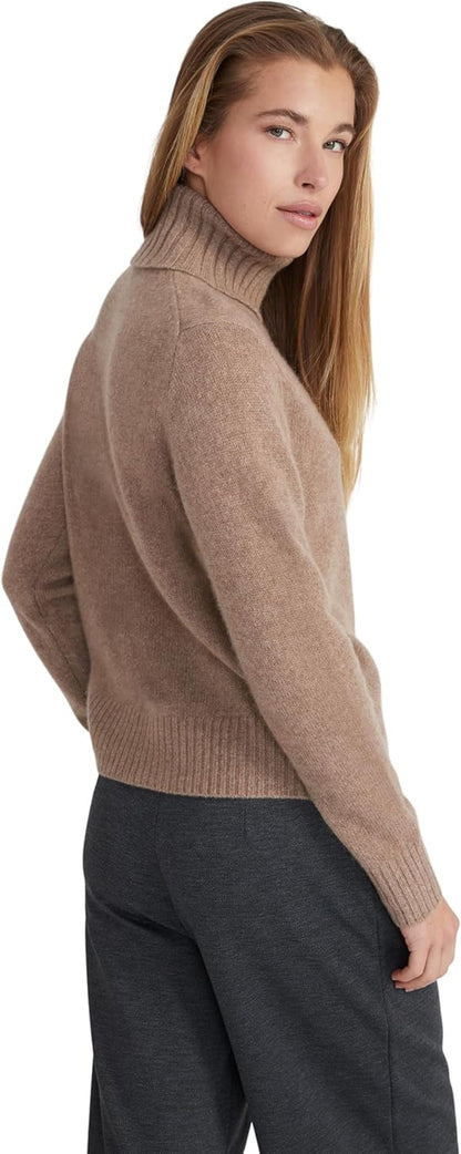 Cashmere Turtleneck Sweater – Cozy Luxe Essentials