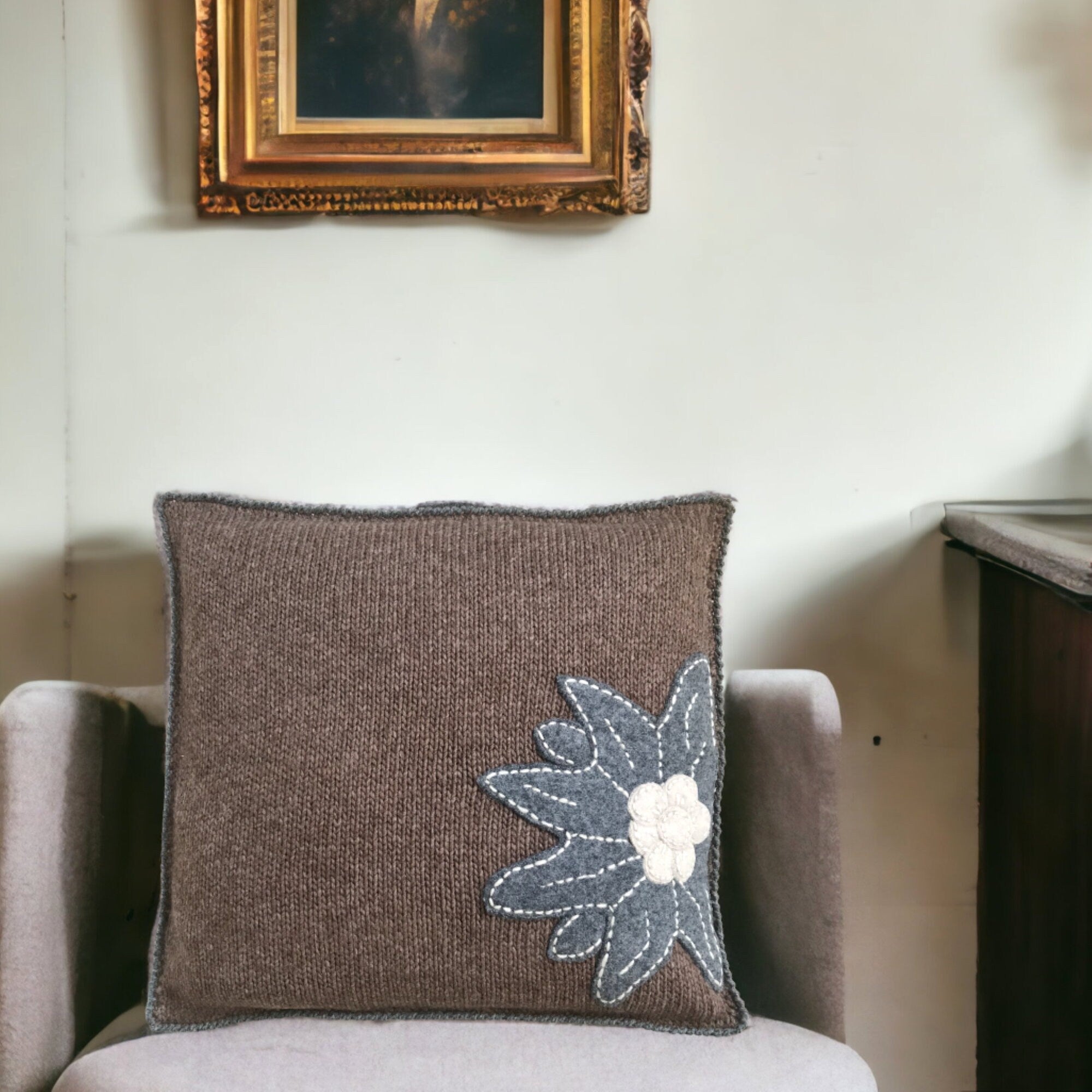 Alpaca Wool Pillow Cover – Soft & Cozy Accent