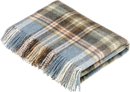 Merino Throw Blanket - Beige Gray