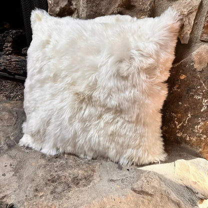 Alpaca Wool Cushion – Handmade Softness