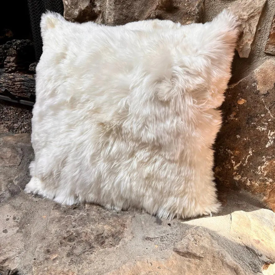 Alpaca Wool Cushion – Handmade Softness