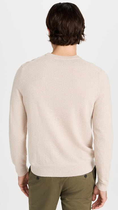Men's Cashmere Sweater – Wheat