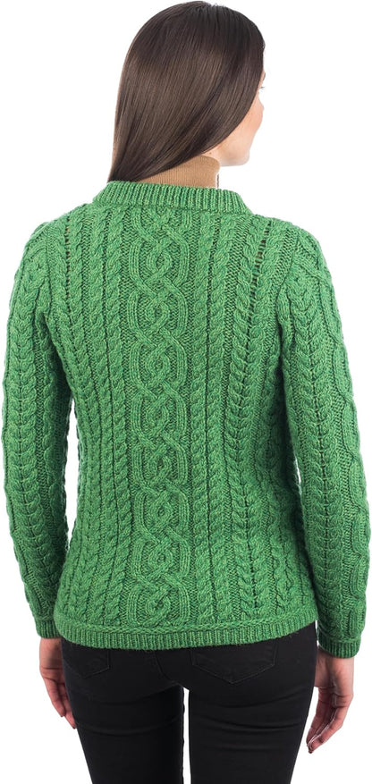 Merino Wool Jacket – Soft Knit with Pockets