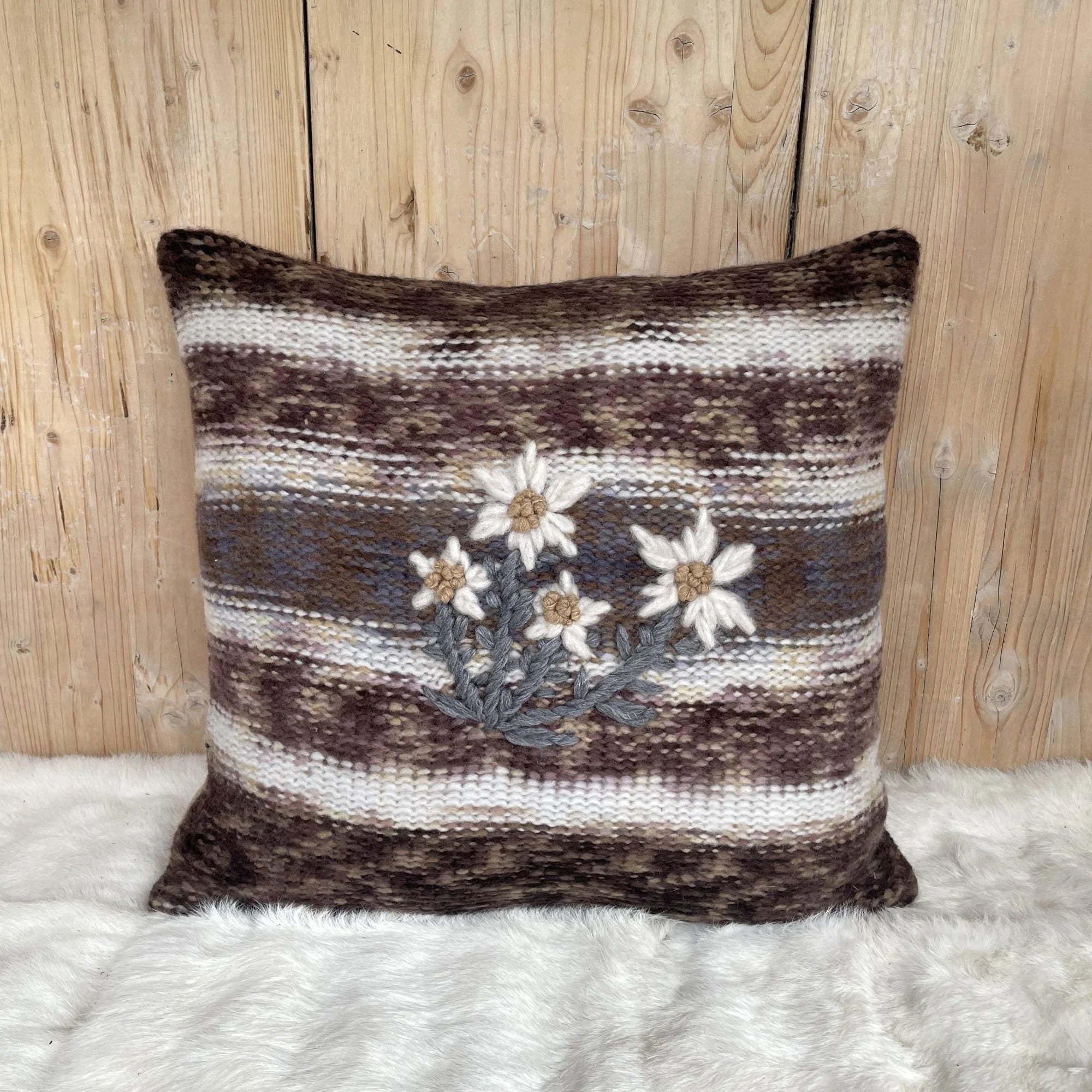 Alpaca Pillow Cover – Handmade & Elegant
