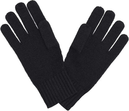 Cashmere Gloves – Ribbed Cuffs
