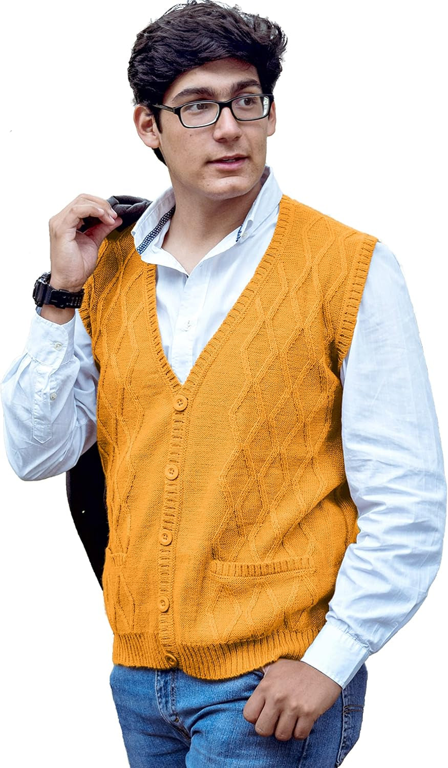 Alpaca Vest – Island Pattern