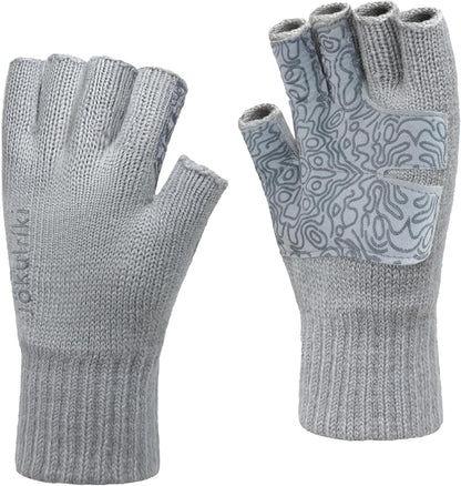 Merino Fingerless Gloves – Winter Design
