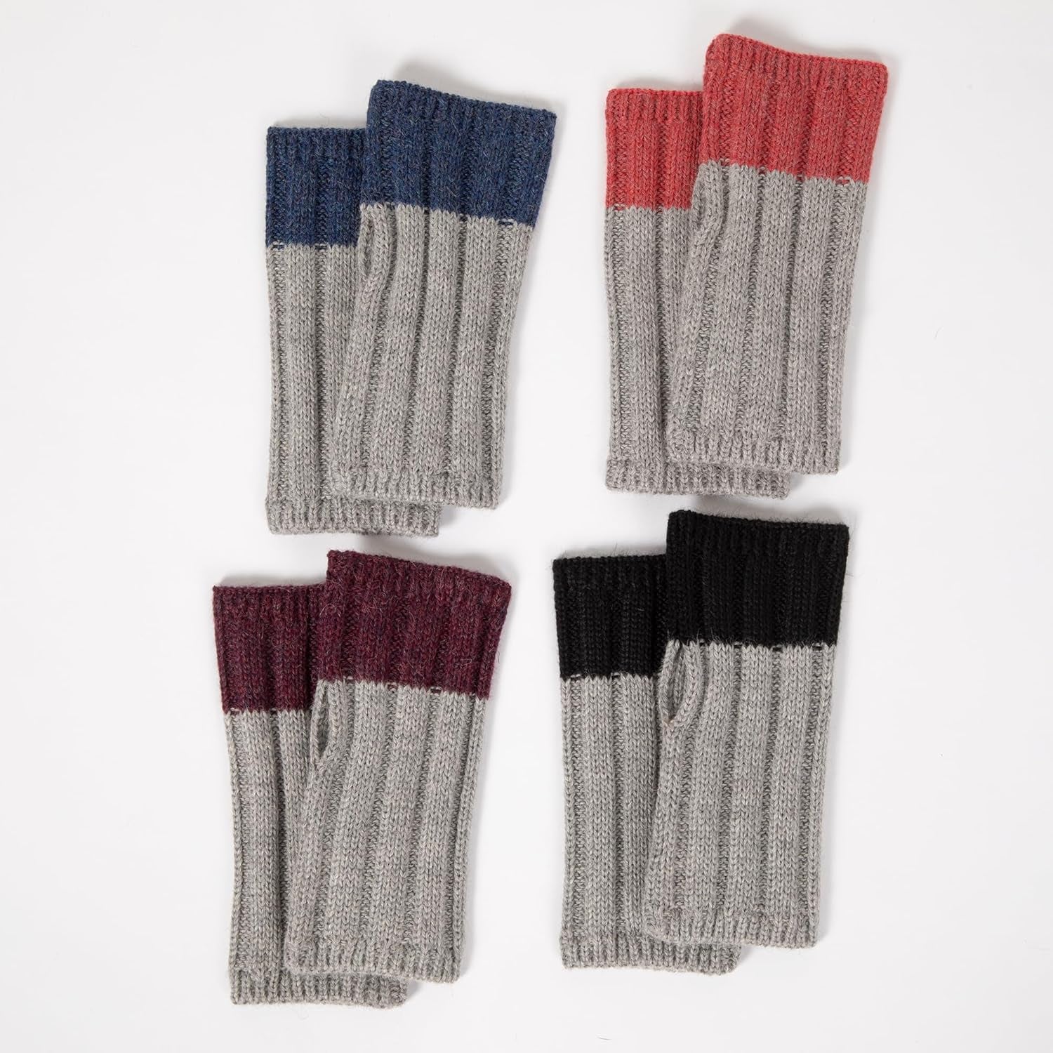 Handloomed Alpaca Gloves – Artisan Fingerless Style