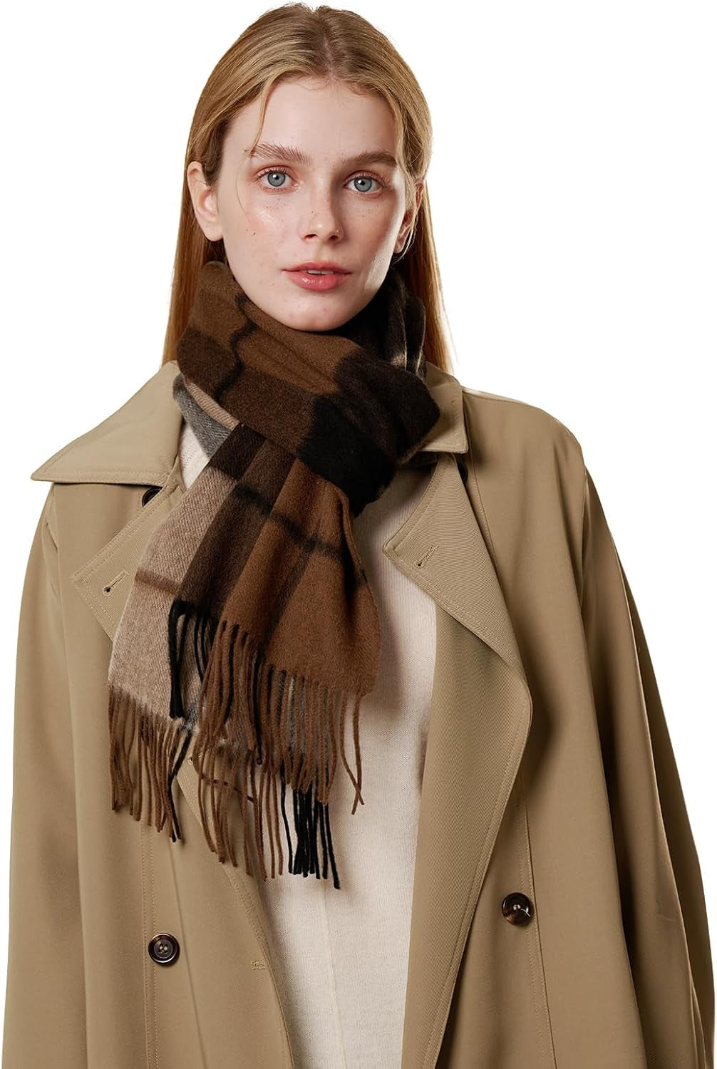 Merino Winter Fashion Scarf – Elegant
