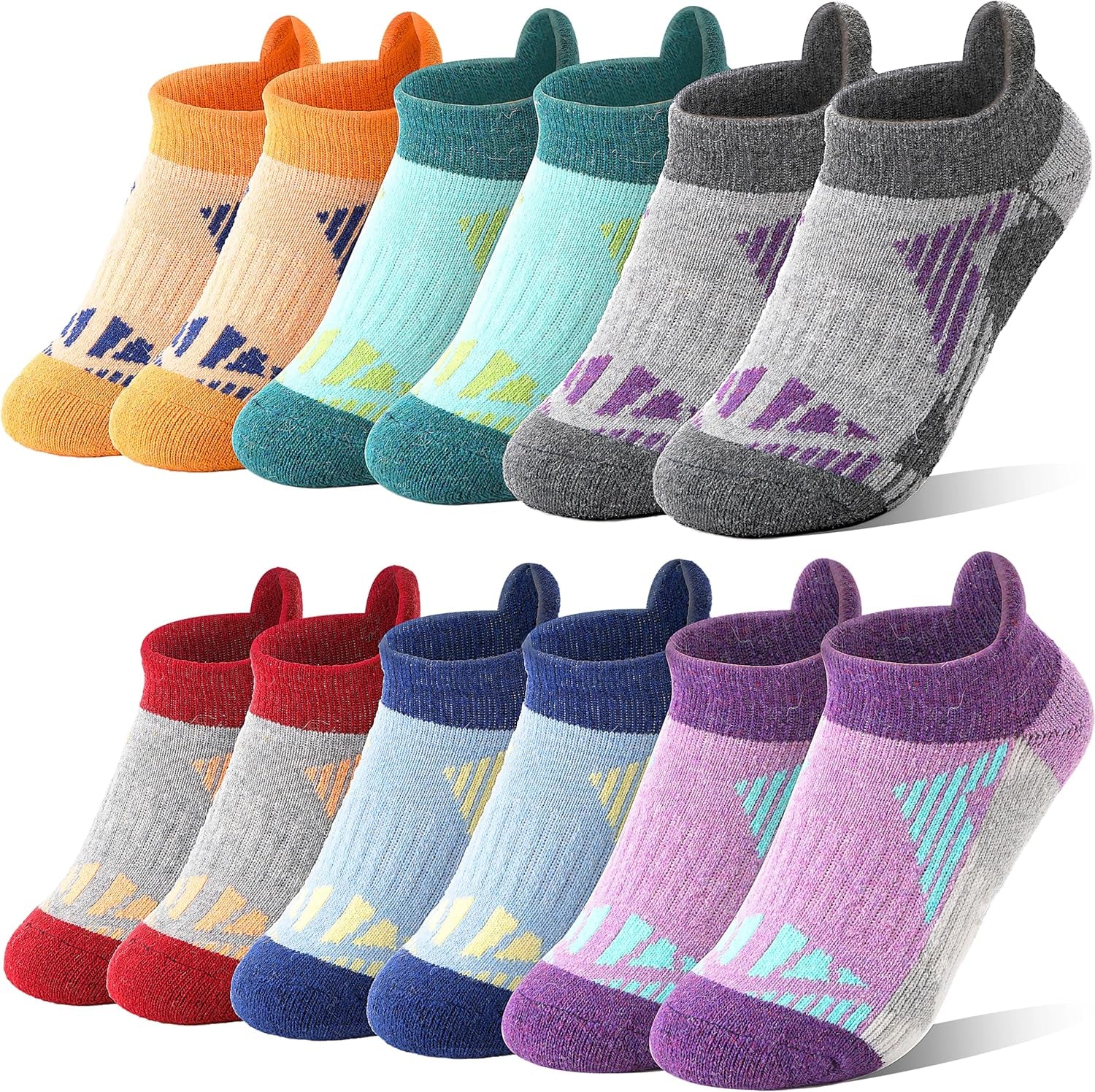 Merino Kids Ankle Socks – Assorted Colors