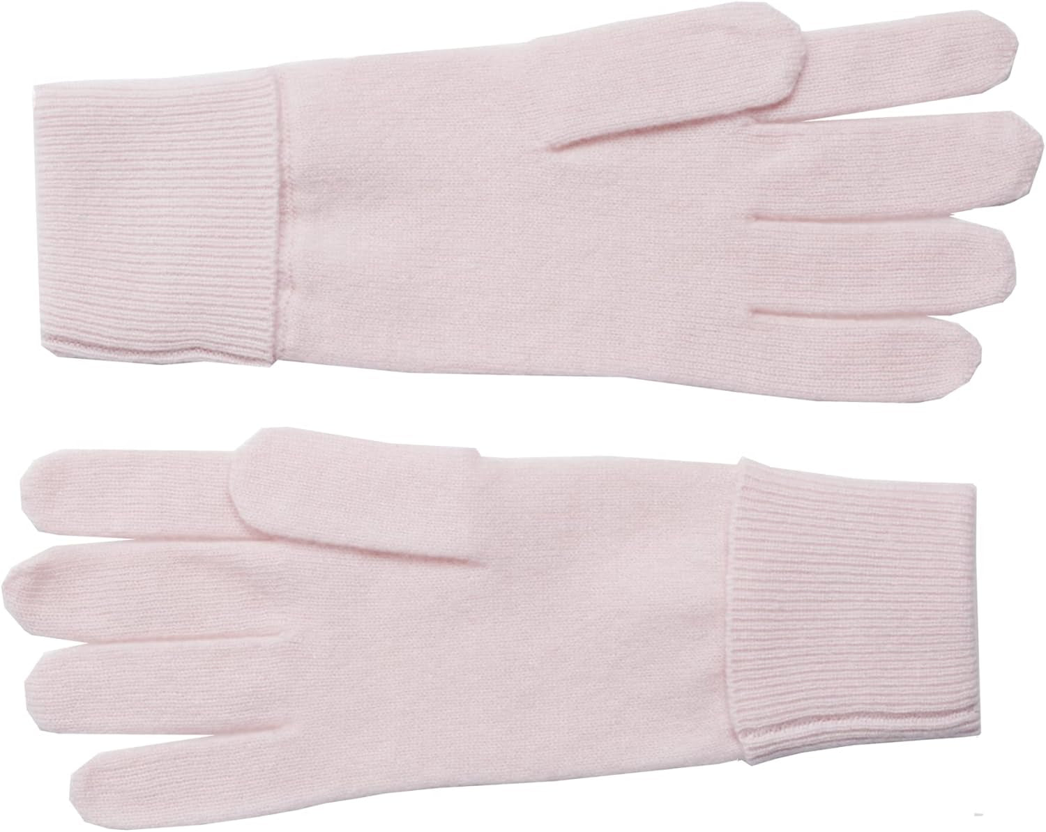 Cashmere Knitted Gloves – Pink