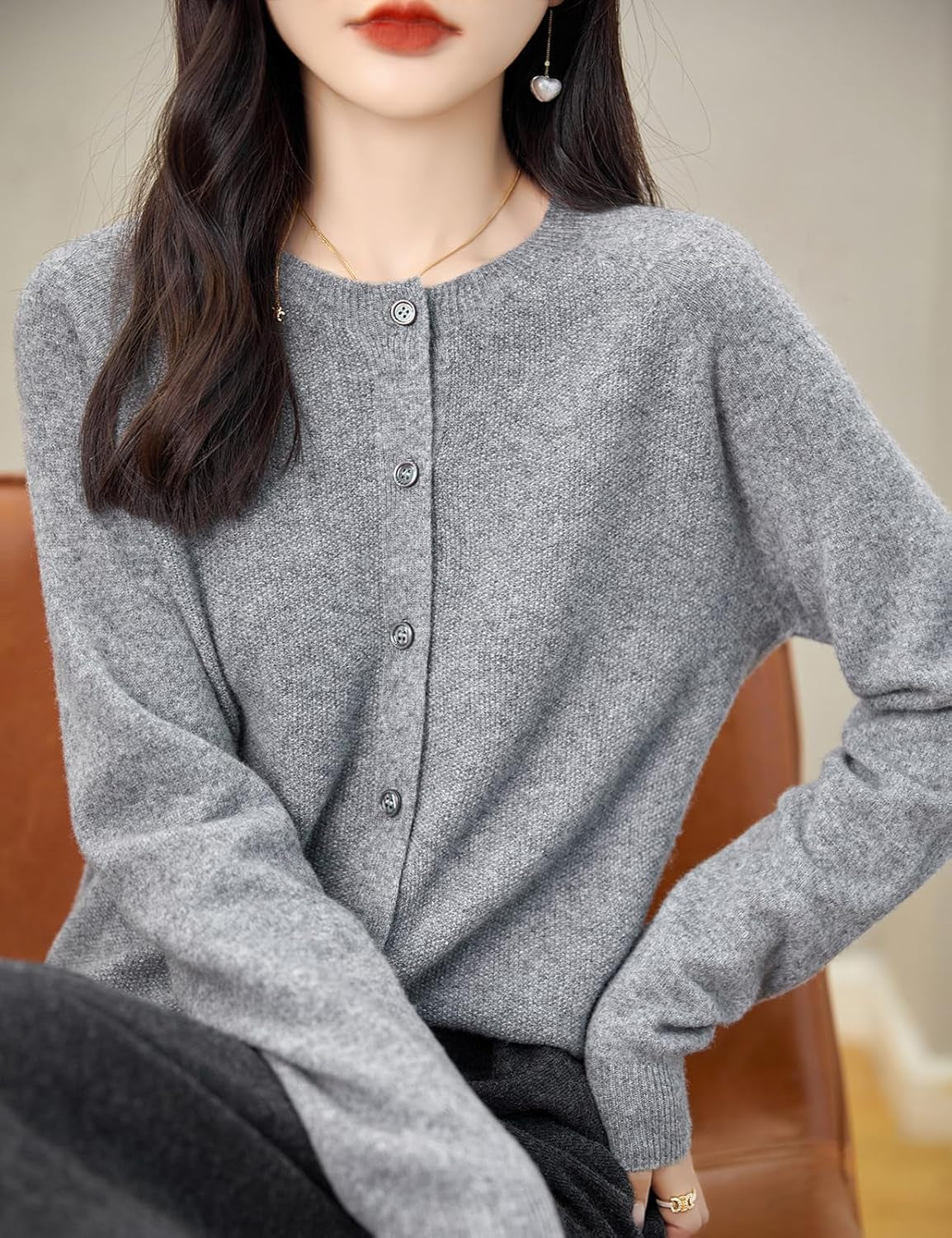 Merino Knitted Jacket – Seamless Knit