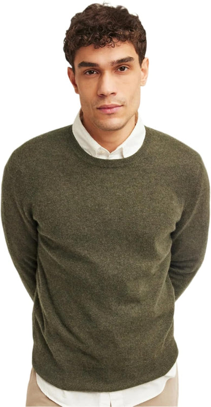 Men's Cashmere Sweater – Relaxed Style