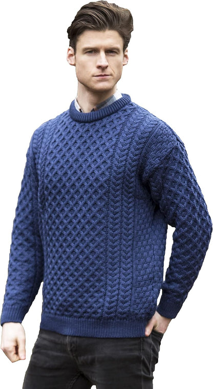 Merino Wool Sweater – Classic Irish Knit