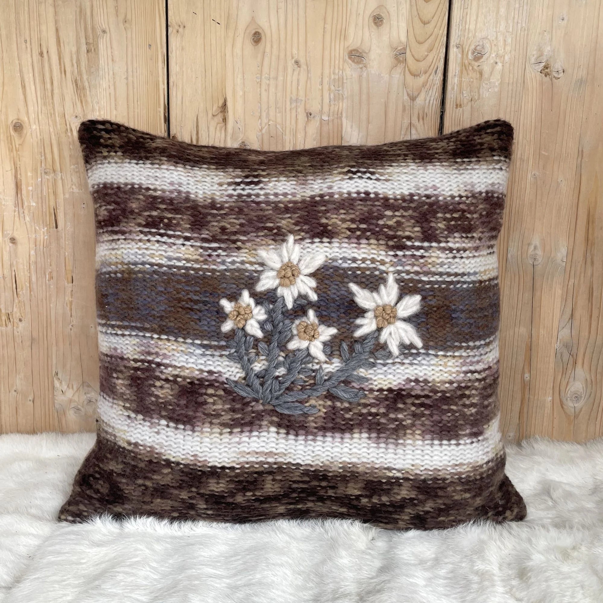 Alpaca Pillow Cover – Handmade & Elegant
