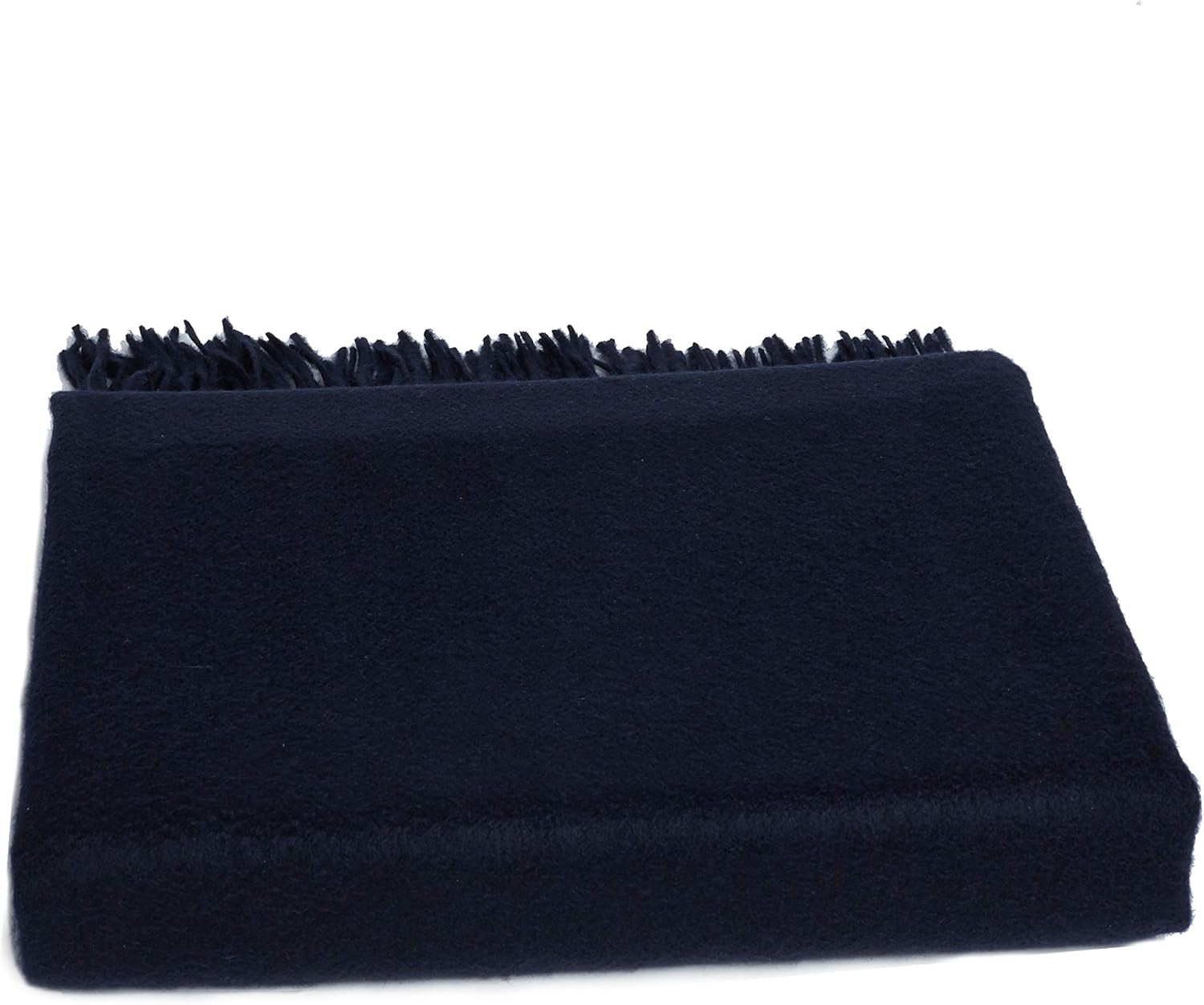 Cashmere Throw Blanket – Luxury Black