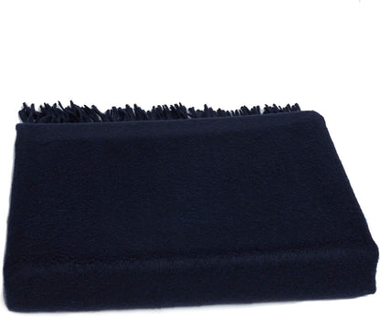 Cashmere Throw Blanket – Luxury Black