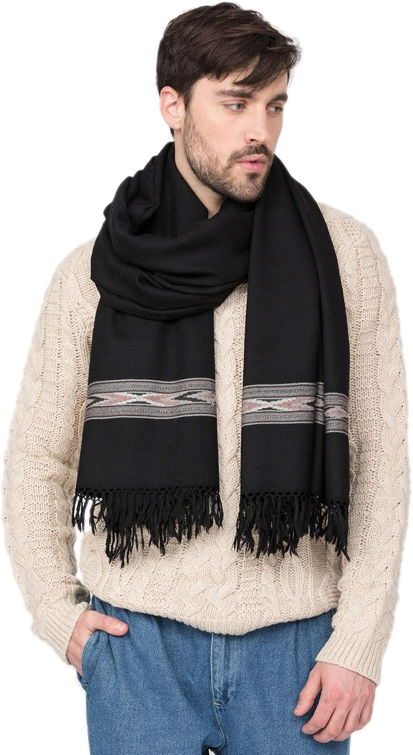 Merino Wool Scarf – Oversized