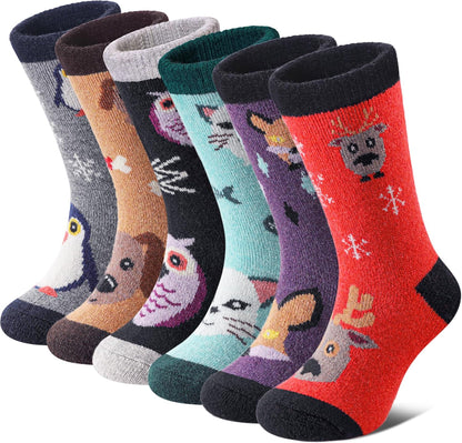 Merino Kids Socks – Cats Design